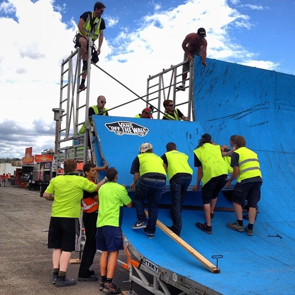 Ramp Building 101 #warpedau @v