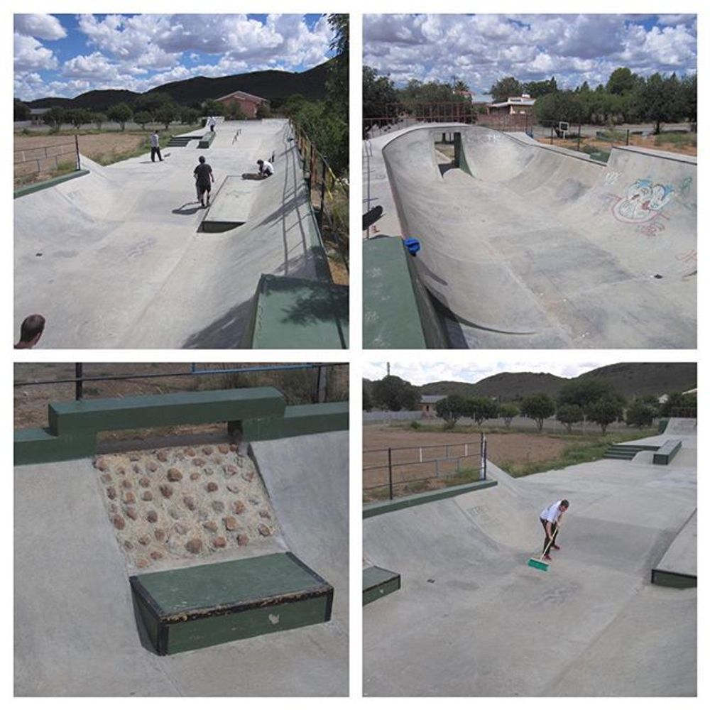 De Aar skatepark smack bang in