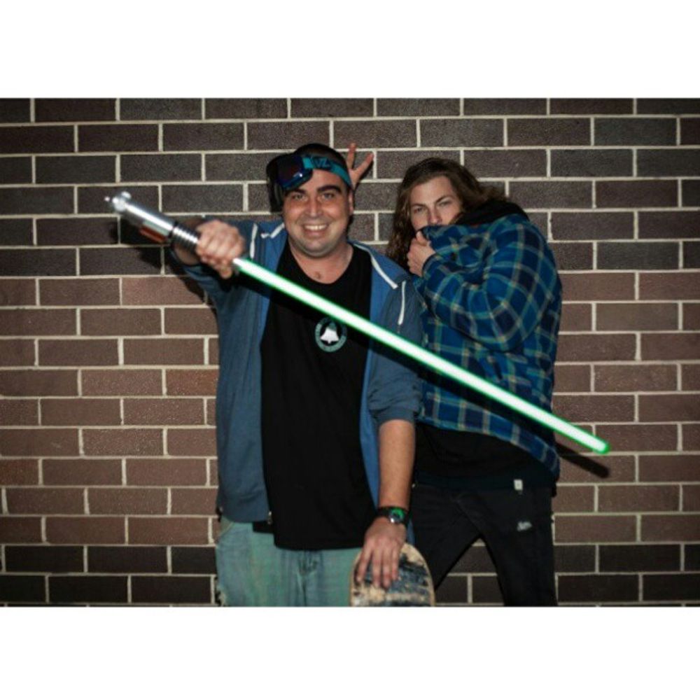 With the JEDI, Photo Cred: @br