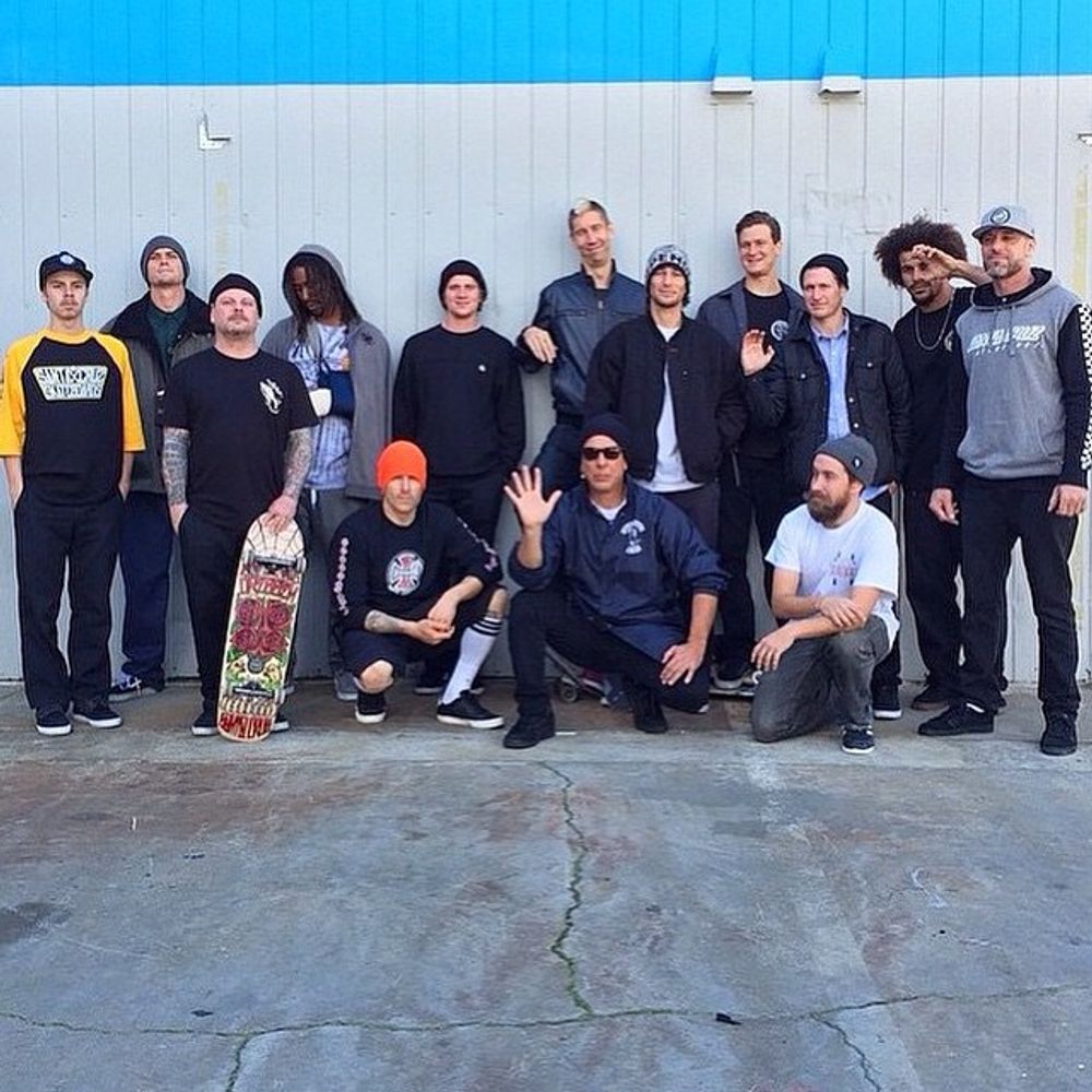 The @santacruzskateboards team