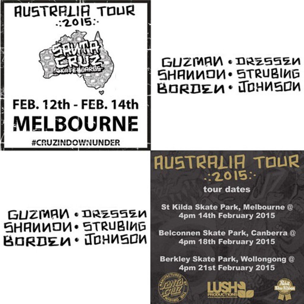 @santacruzoz Cruzin Down Under