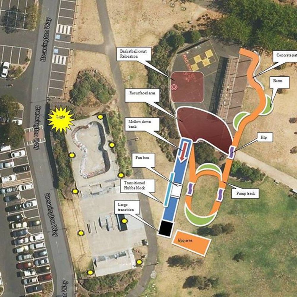 Northcote extension includes l