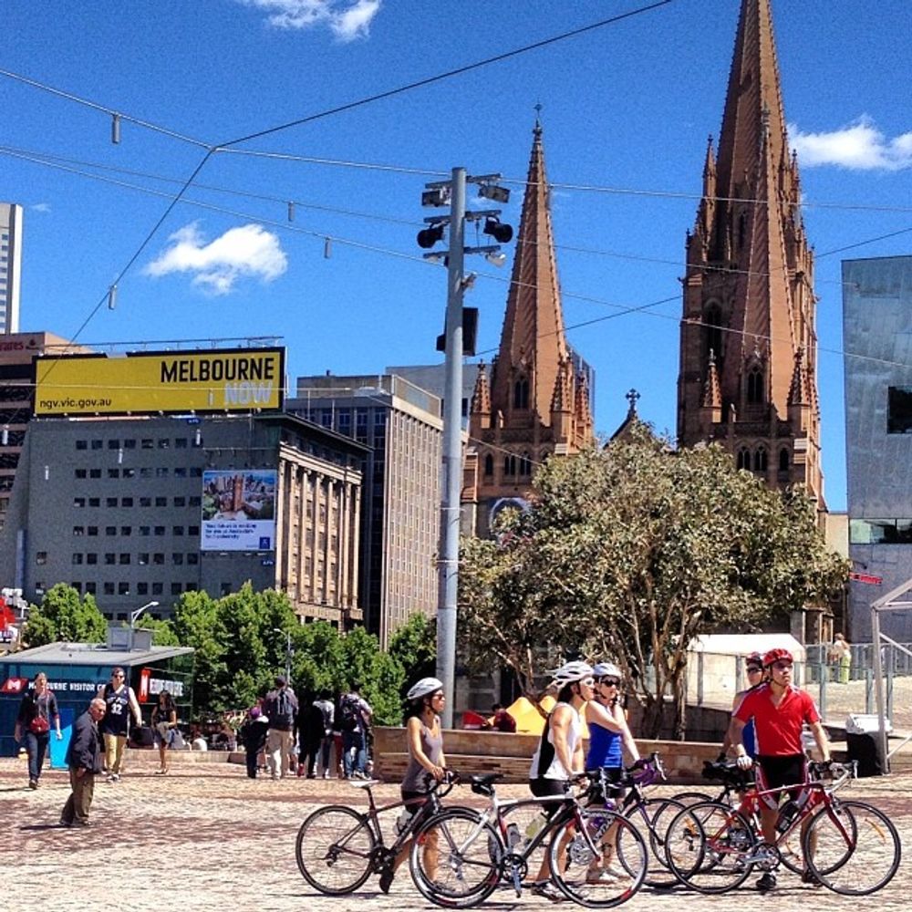 Back in Melbourne for the day.