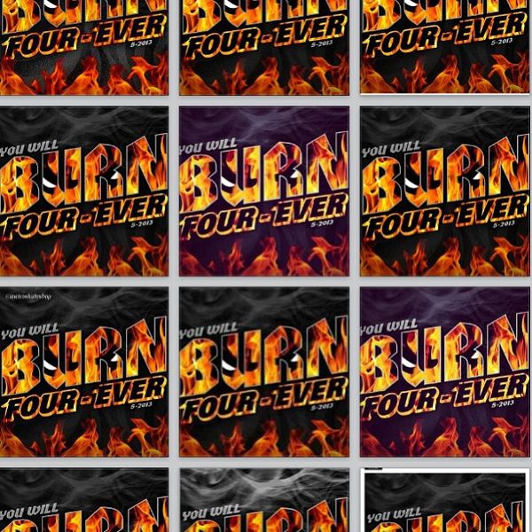 #burnfourever takeover in prog