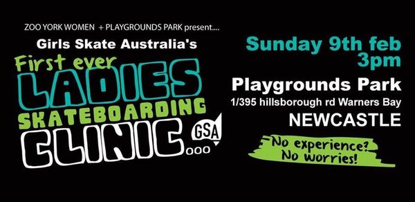 Chicks only skate clinic