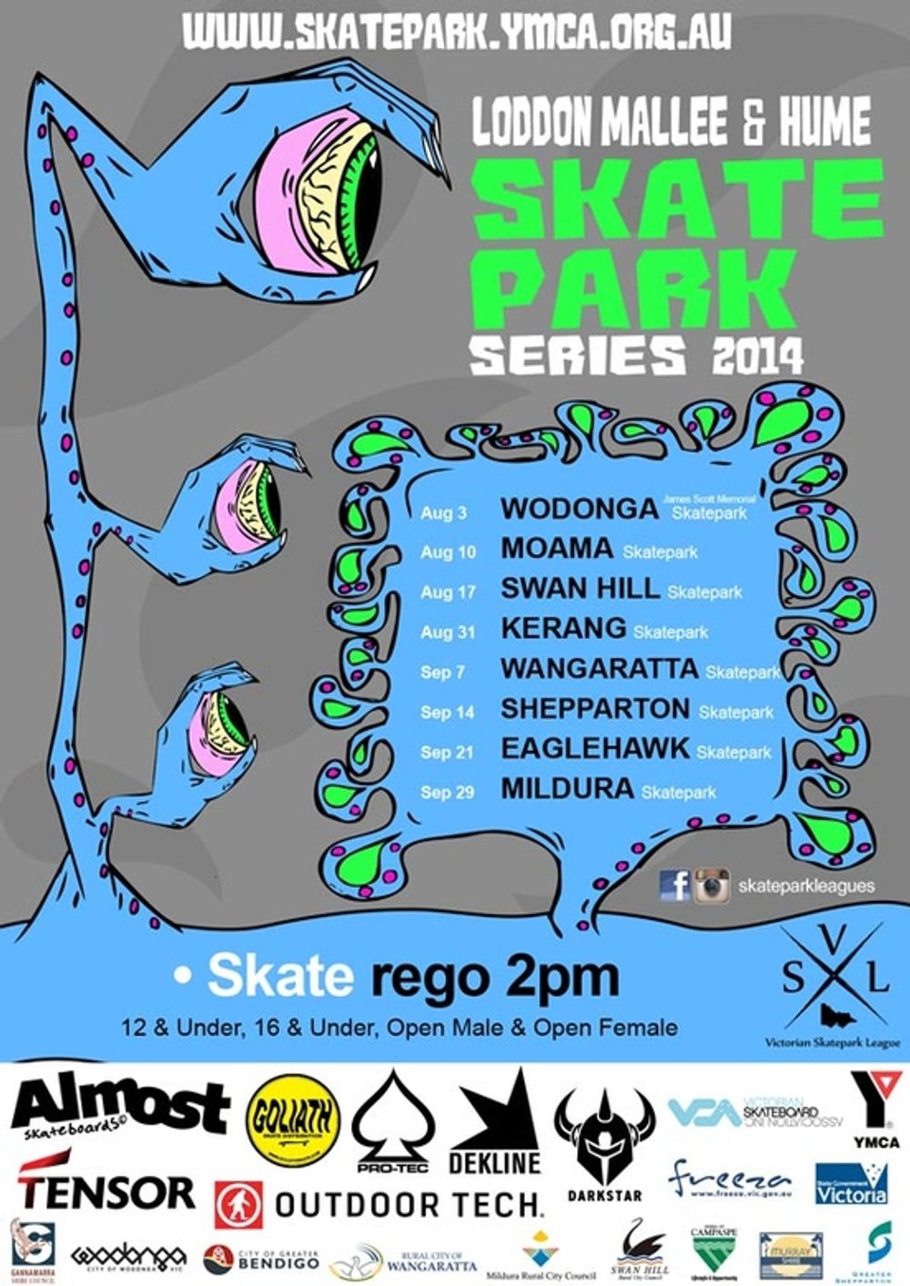 Loddon Mallee Skatepark Series
