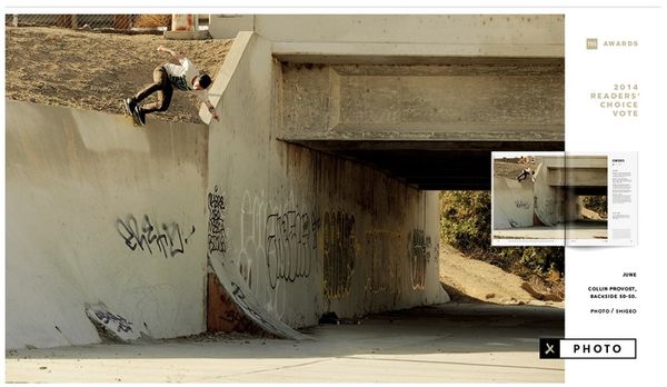Transworld Readers Choice Best Photo 2014