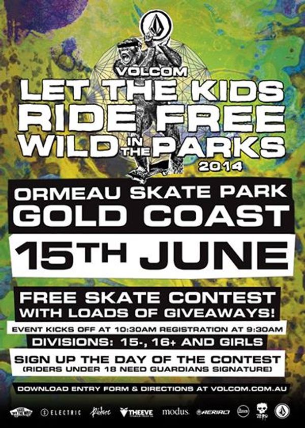 Volcom Let the kids ride