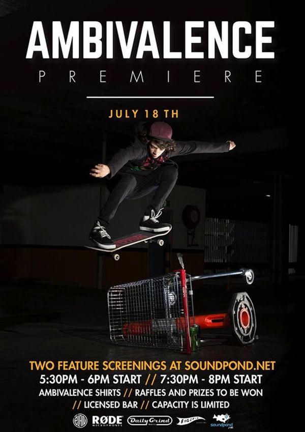 Ambivalence Premiere Adelaide