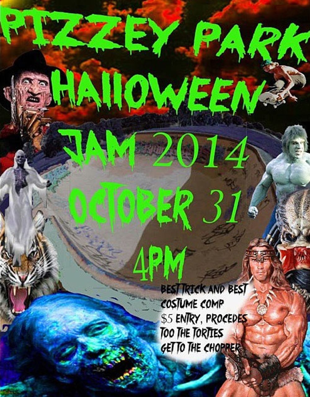 Pizzey Halloween 2014