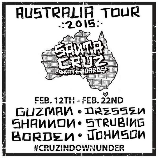 Santa Cruz Oz Tour 2015