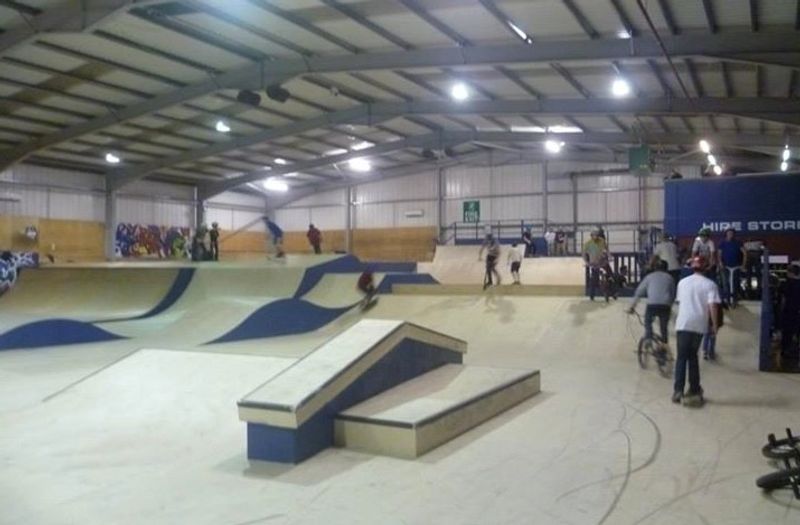 Factory Indoor Skatepark
