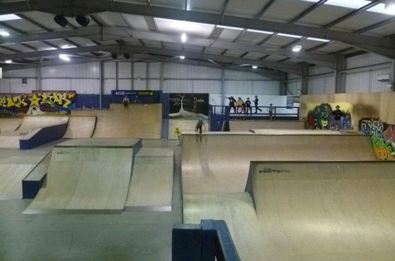 Factory Indoor Skatepark