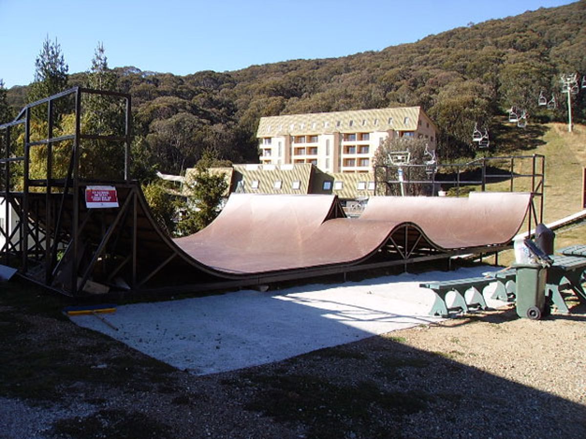 Falls Creek Mini Ramp skatepark
