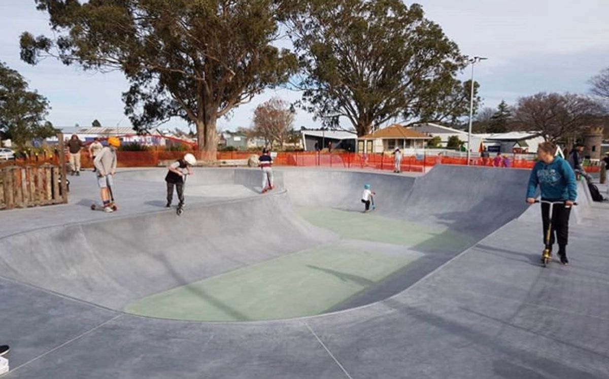 Fielding New Skatpeark skatepark