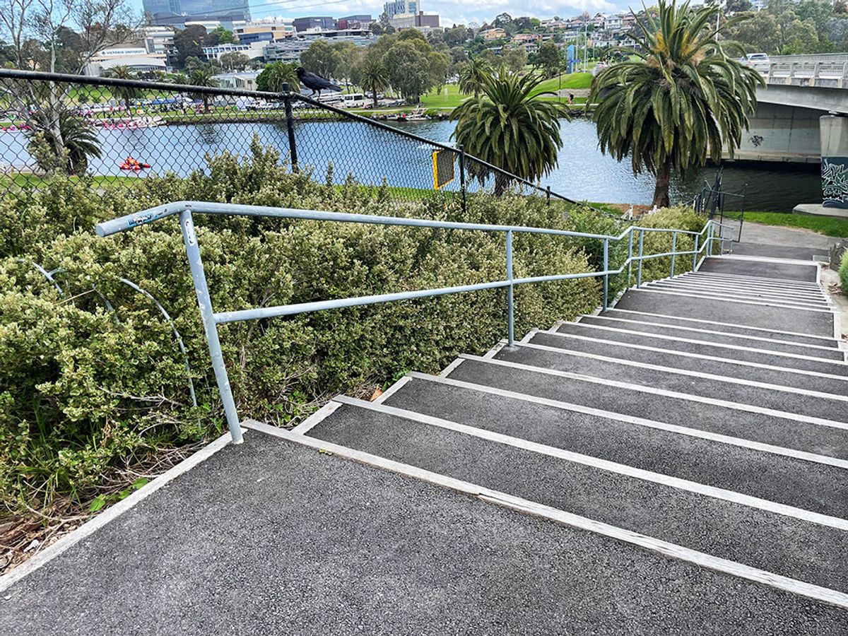 Fisher Rail skate spot