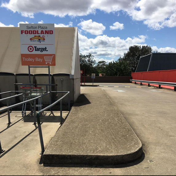 Sefton Plaza rooftop carpark, 