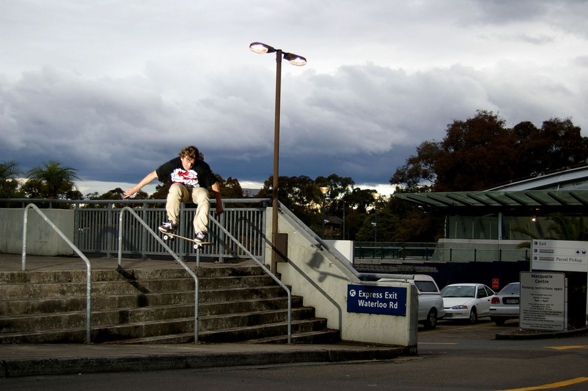 Jai's Gap To Road skate spot