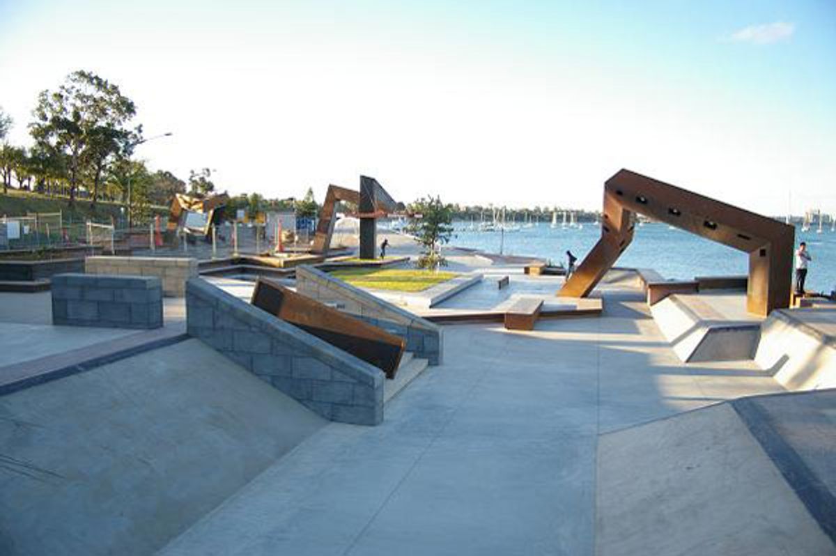 Waterfront Plaza skatepark