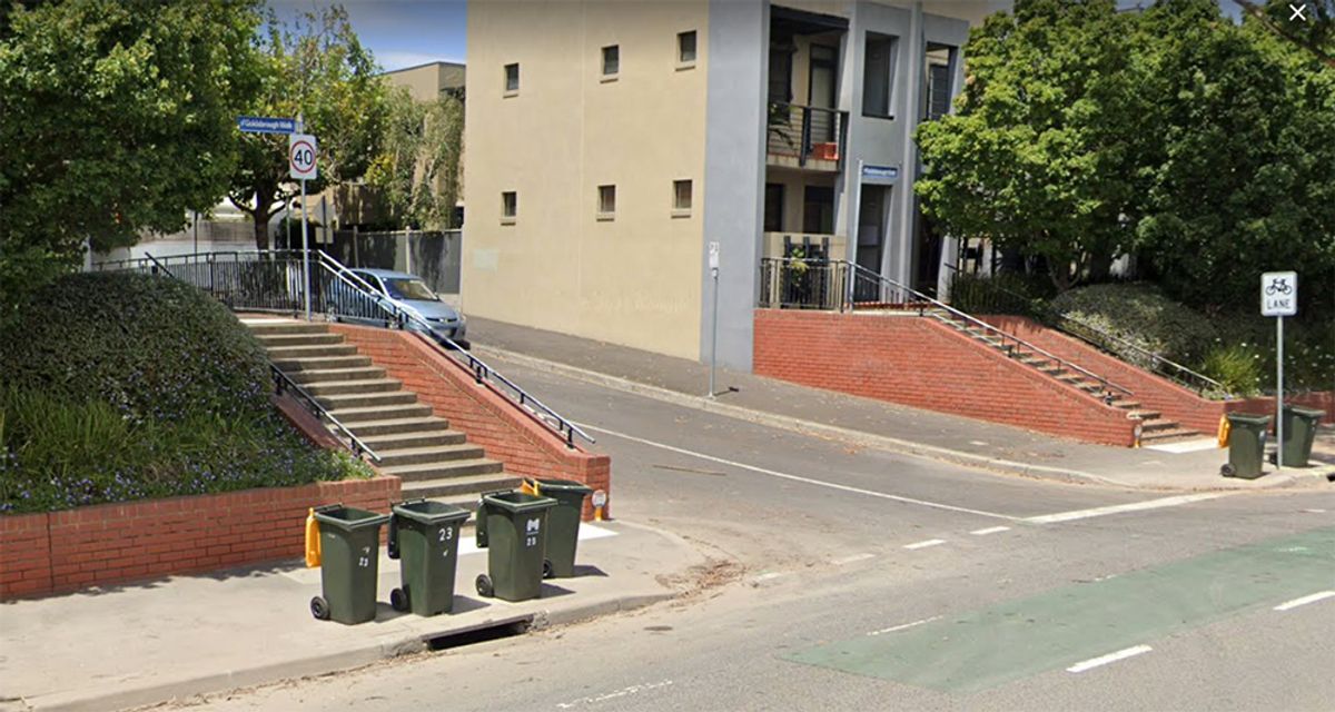 Goldsborough Overrail skate spot