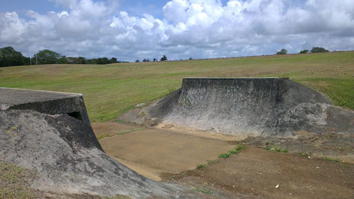 Goondi Bend Half Pipe skatepark