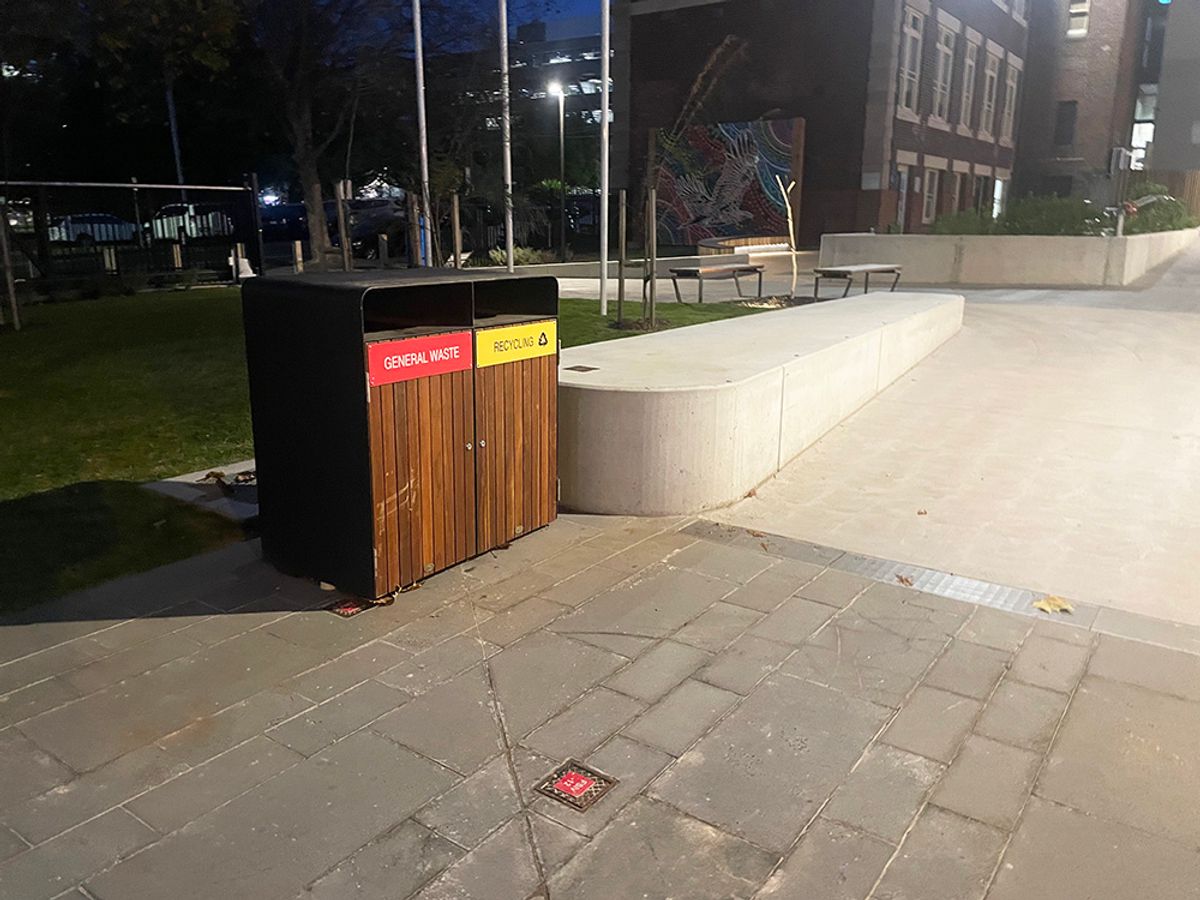 Gordon Bin skate spot