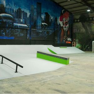 Green Indoor Skate Park