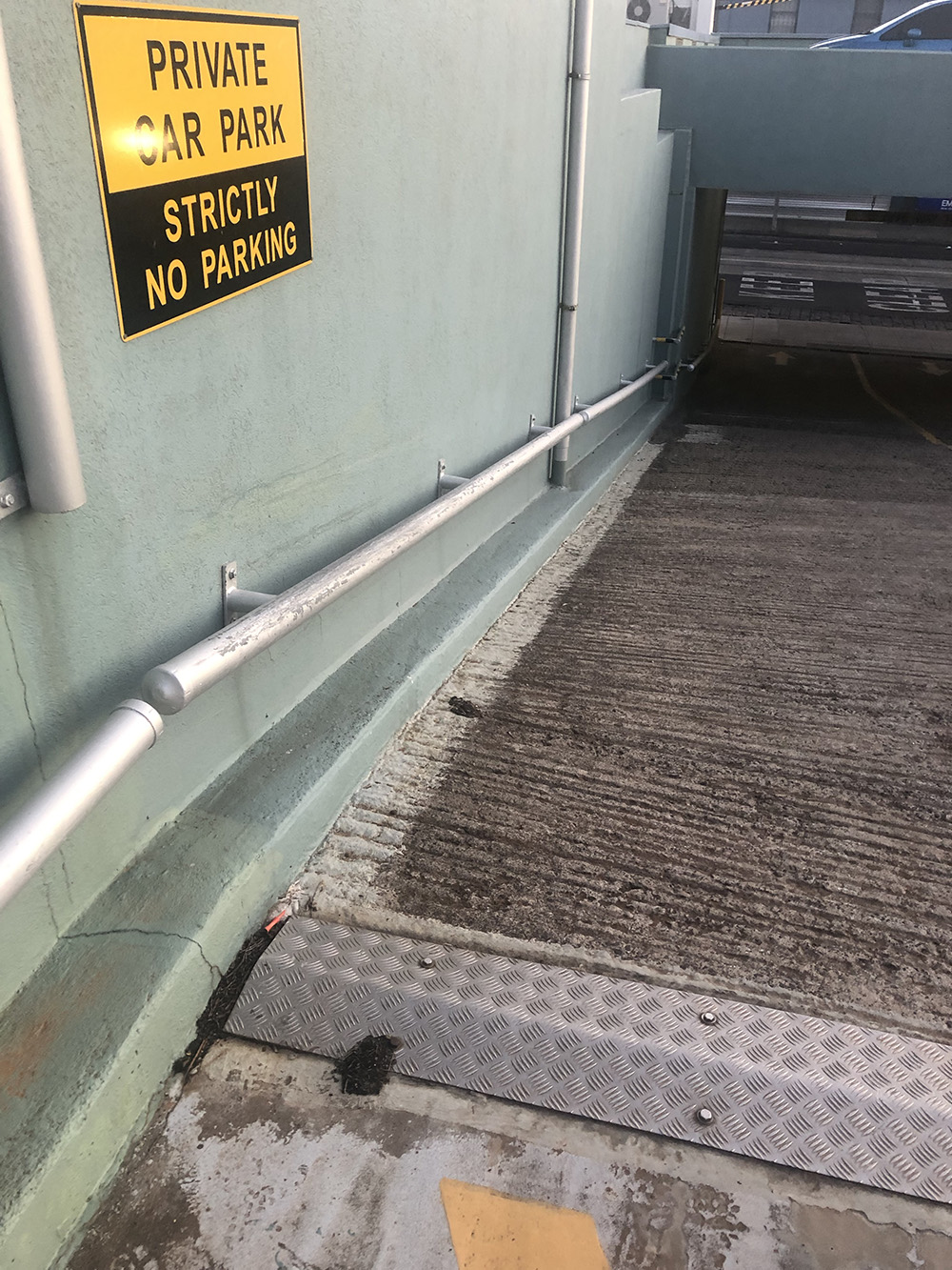 Armadale Carpark Wall Rail 