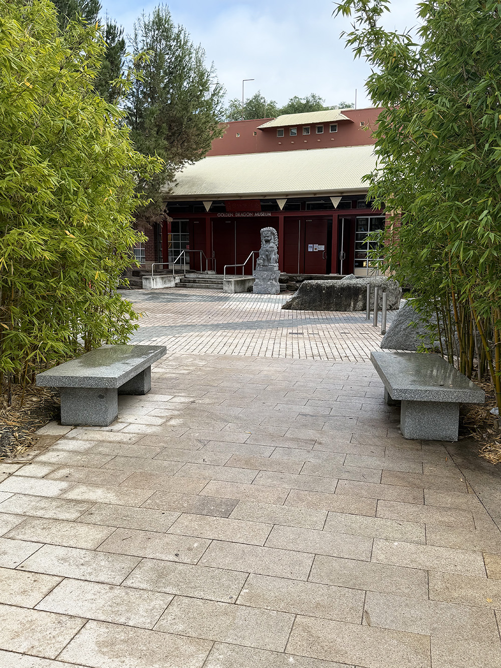 Guanyin Temple Benches