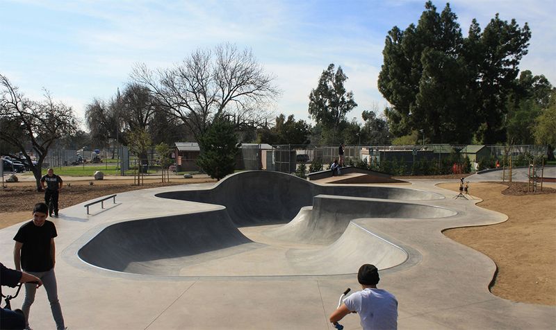 Hansen Dam Skate Park 