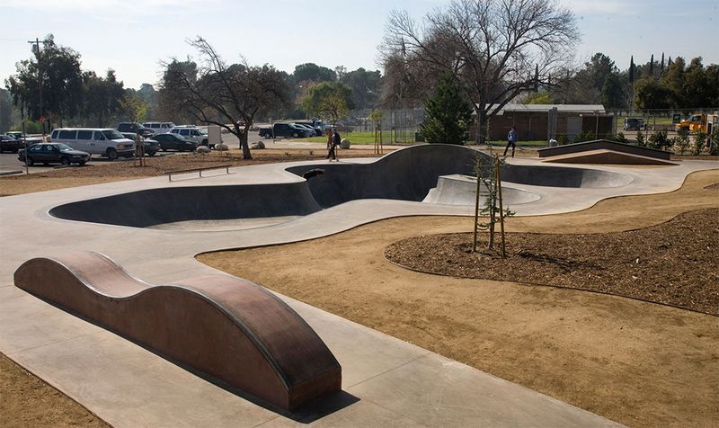 Hansen Dam Skate Park 