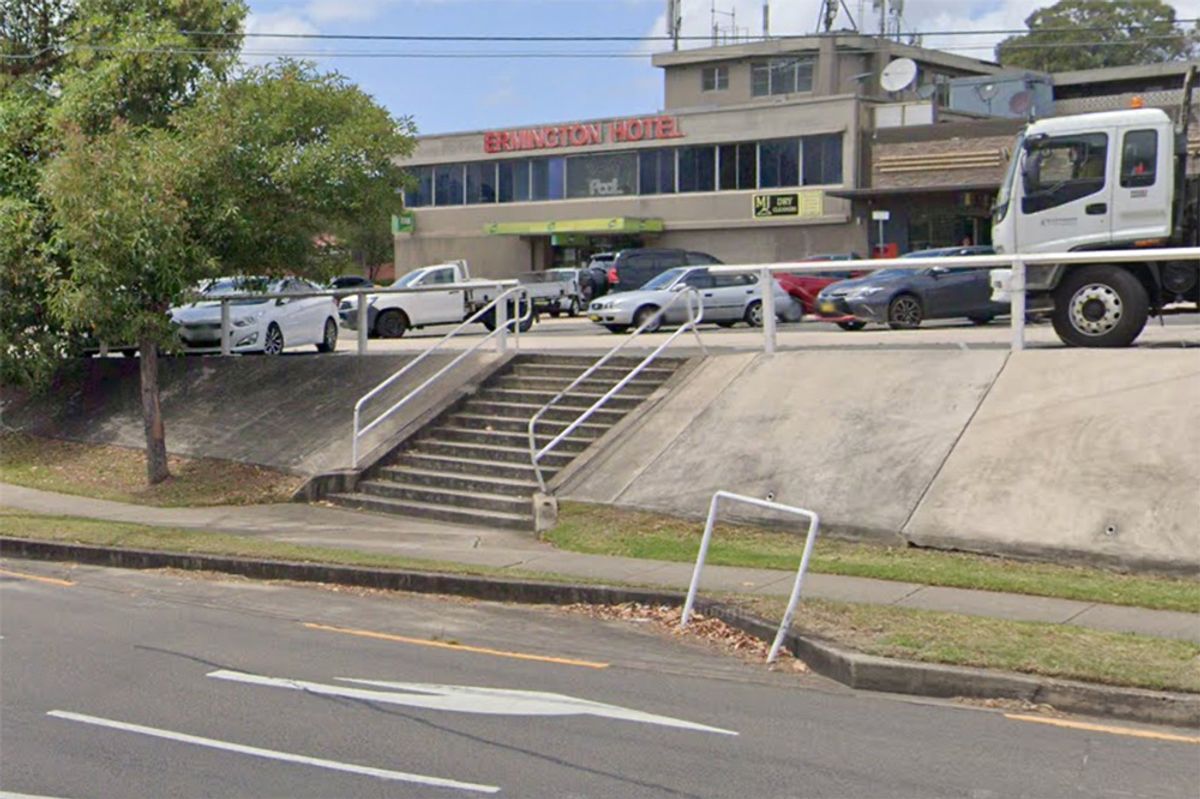 Ermington Overrail skate spot