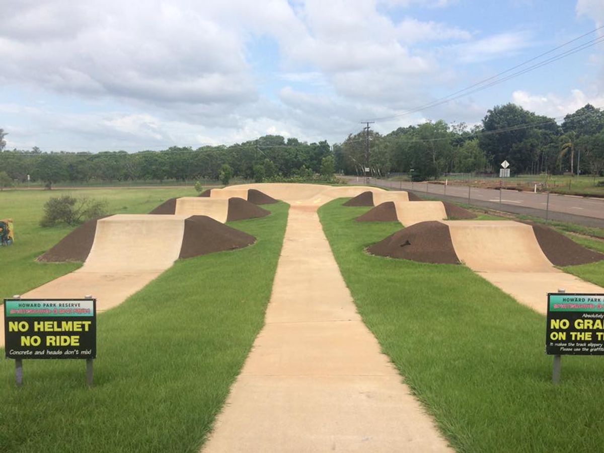Howard Spring Bump Track skatepark