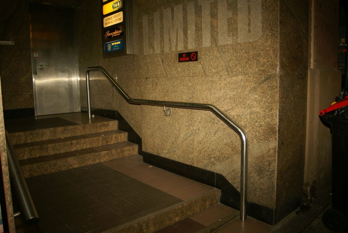 Hunter street Wall Rail skate spot