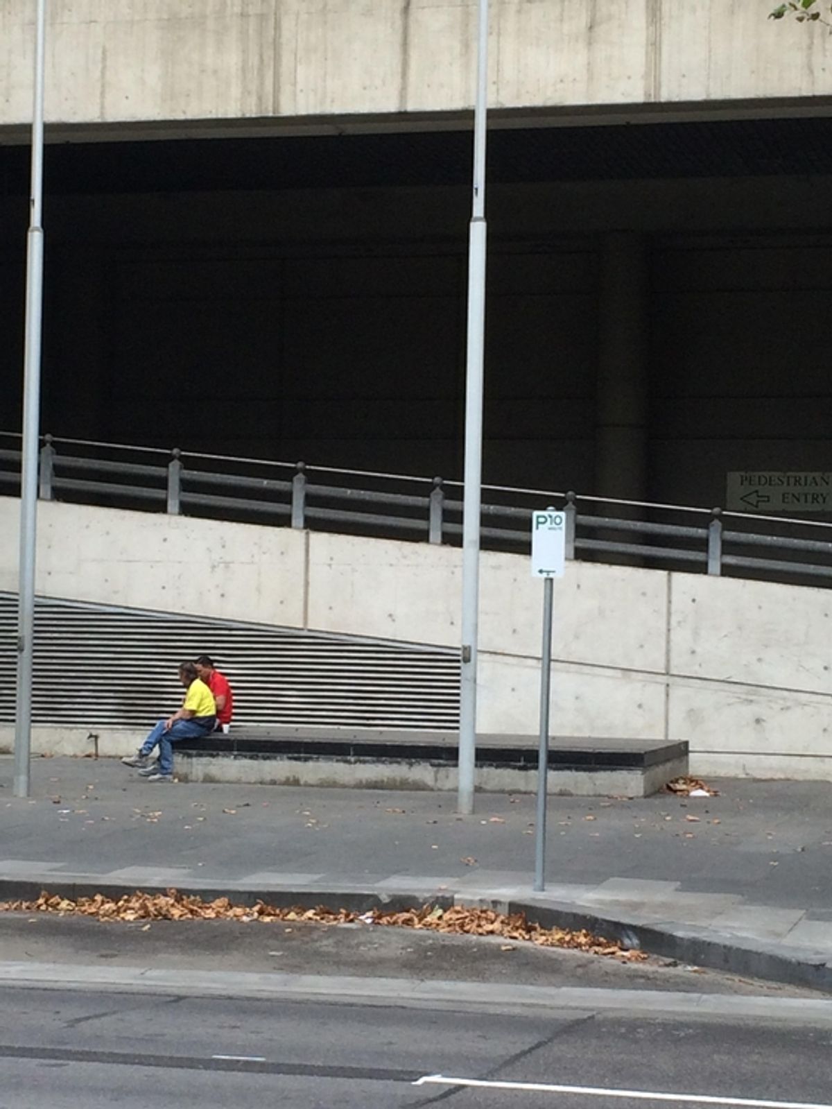 Stop 124 tram ledge skate spot
