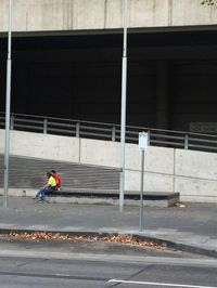 Stop 124 tram ledge