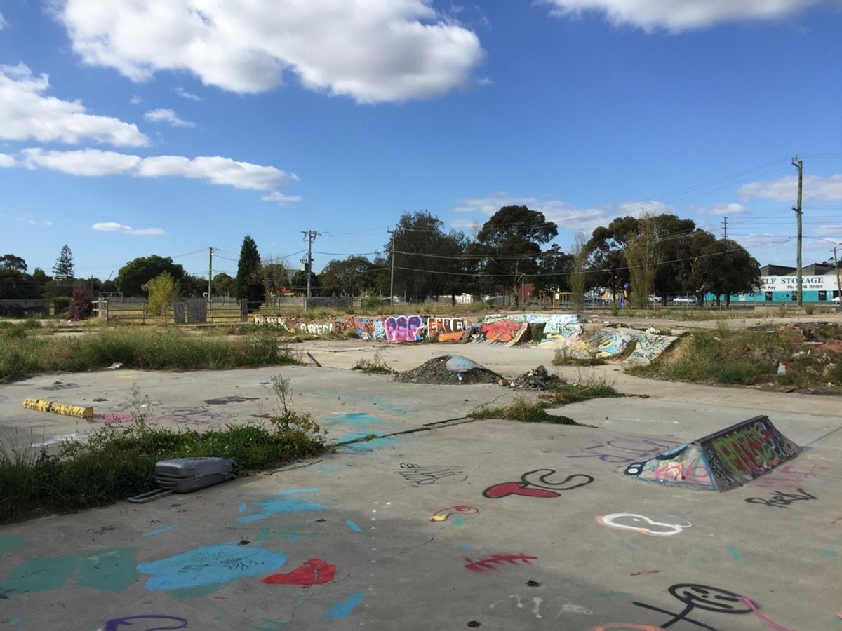 Ghetto spot skate spot