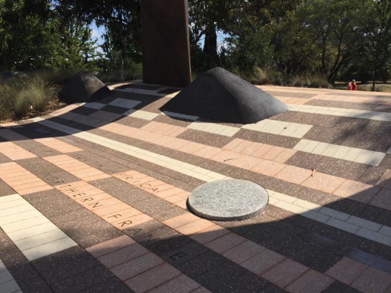 Anzac Parade sculptures