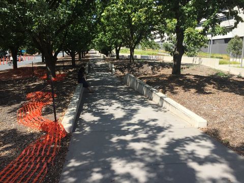 Hubba ledges Constitution Ave photo 3