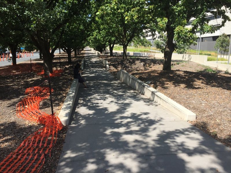 Hubba ledges Constitution Ave