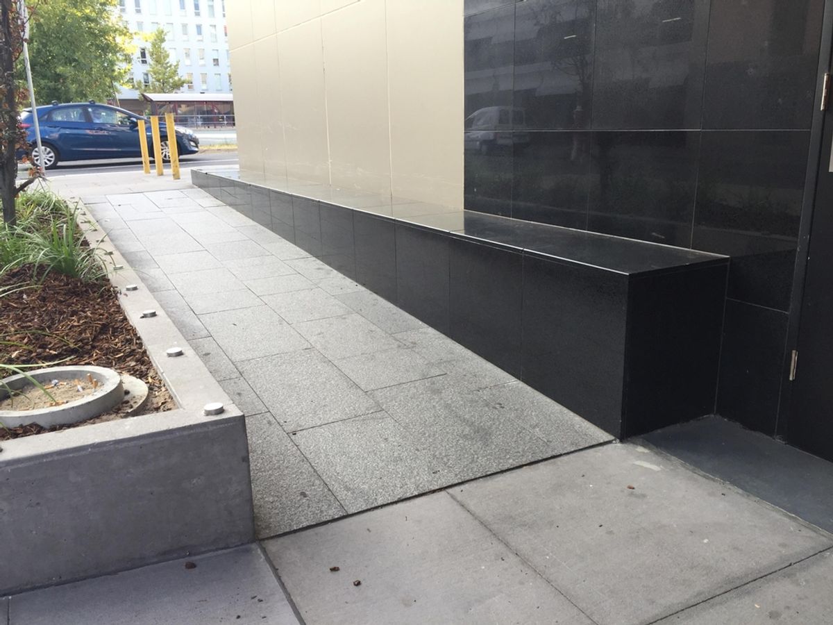 Small Ledge Allsop St skate spot
