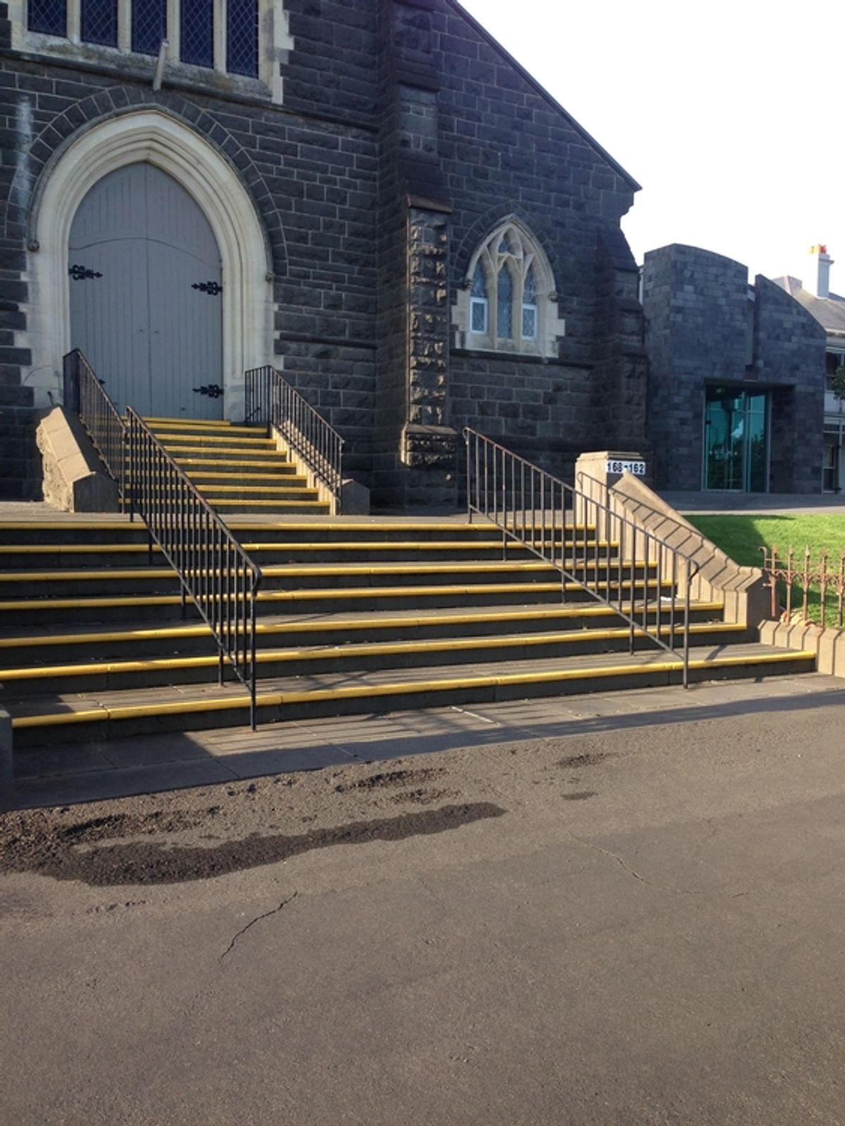 Lava Street Rail skate spot