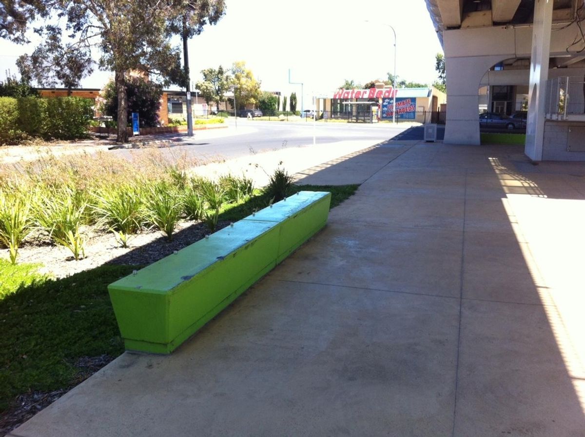 Green Ledges skate spot