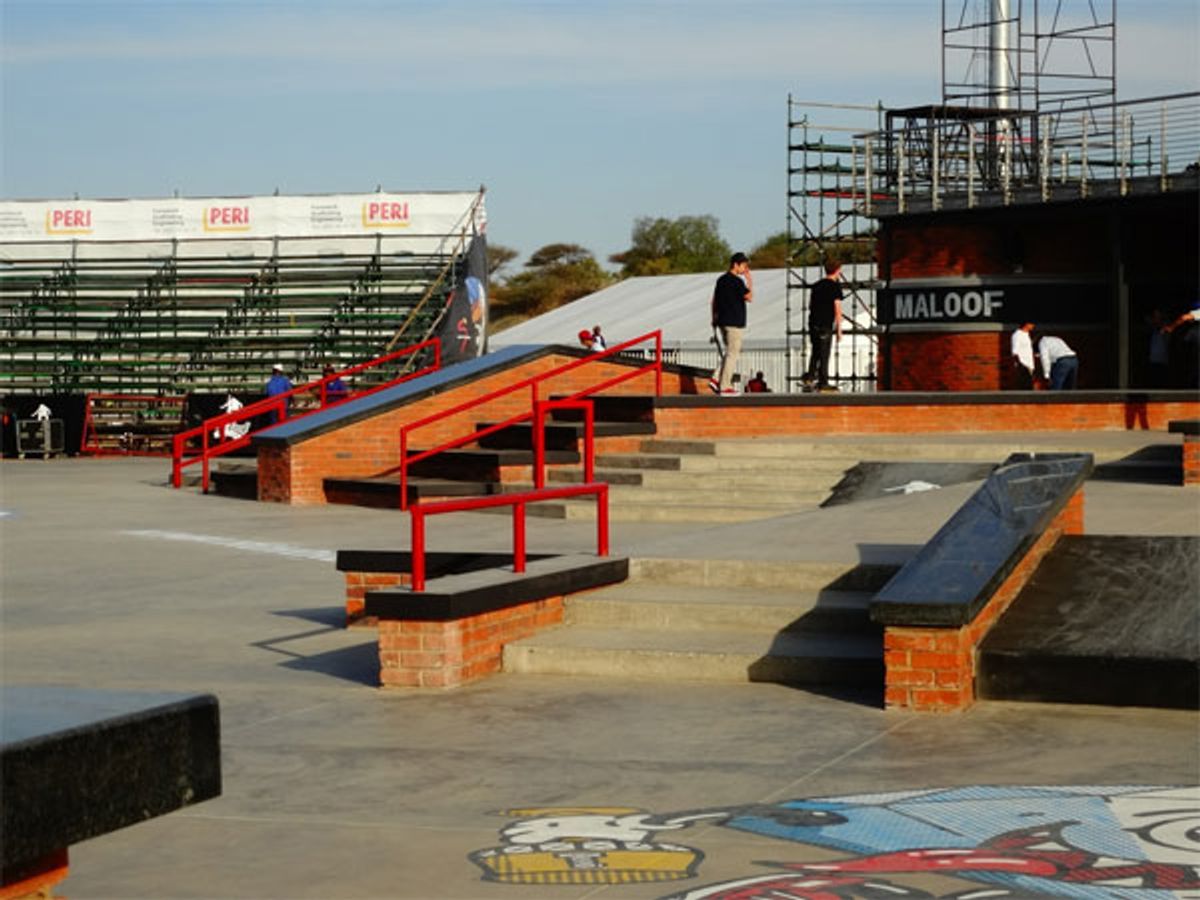 Maloof Plaza skatepark