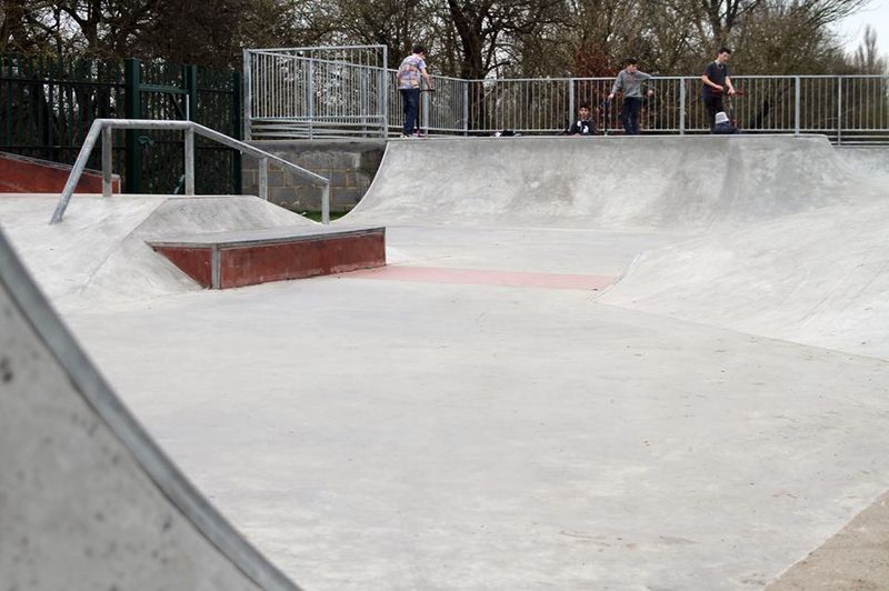 Kings College New Skatepark 