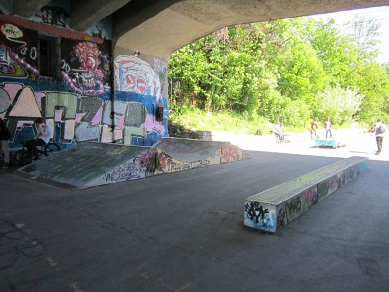 Kornhausbrucke Skatepark