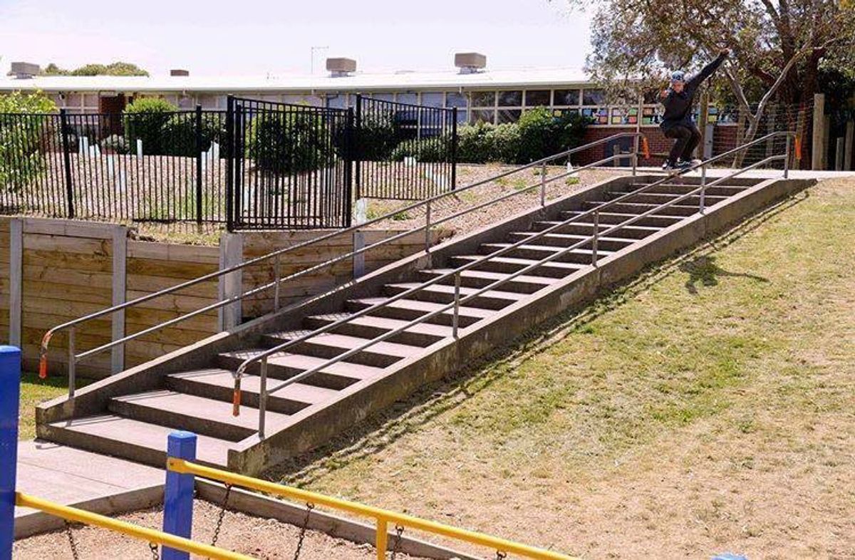 Templestowe Rail skate spot