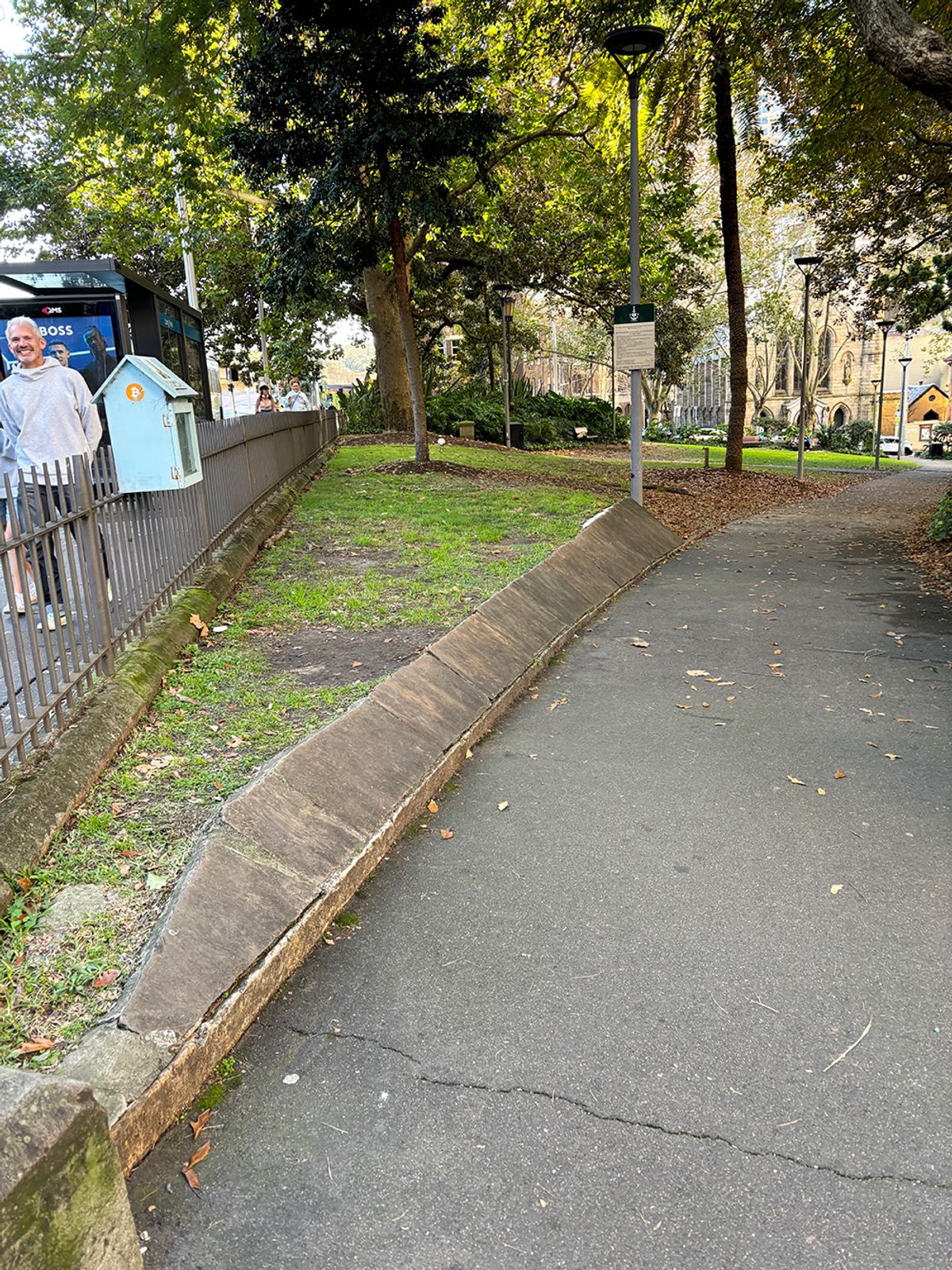 Lang Park Bank skate spot
