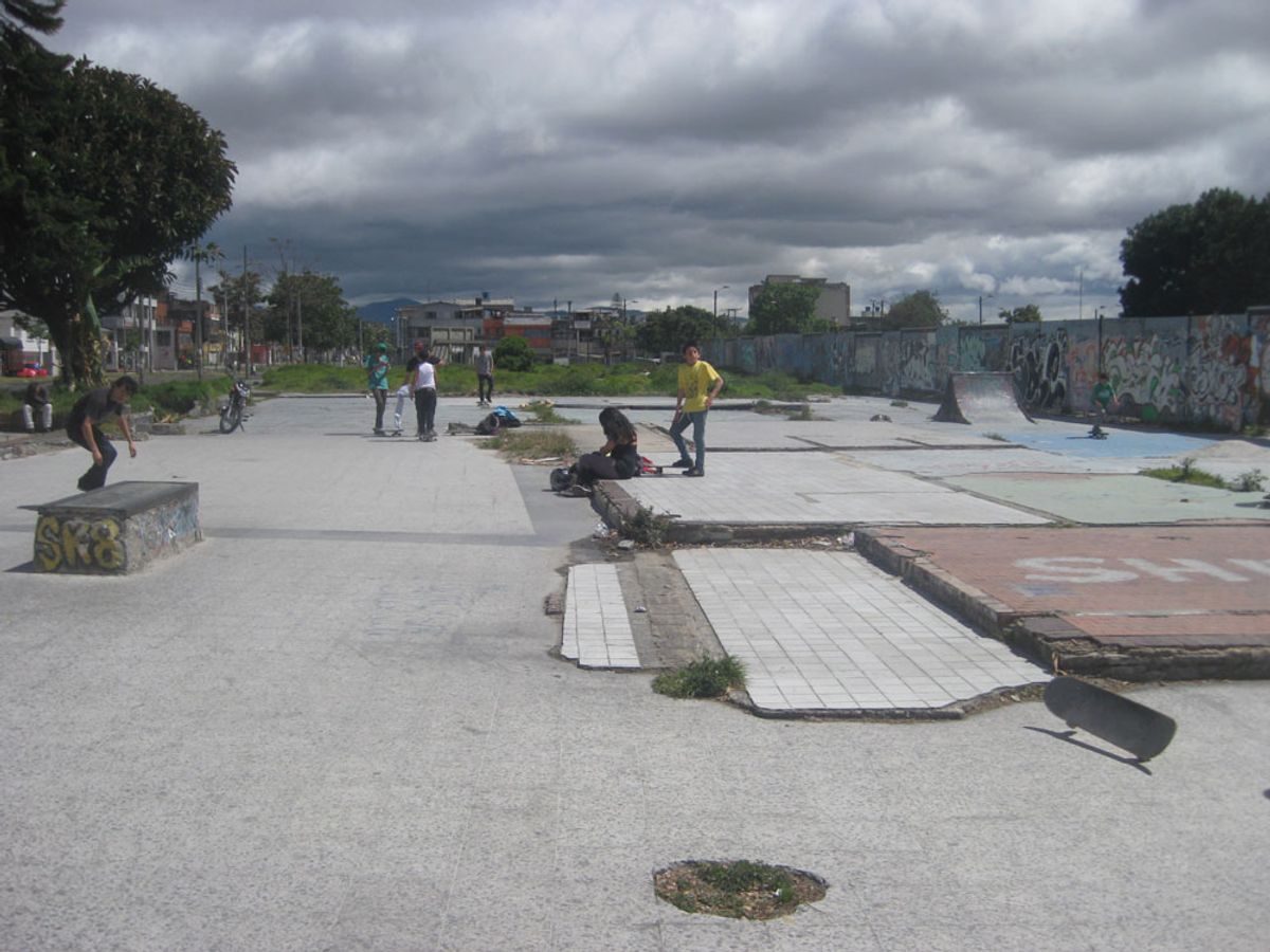 Las Ruinas The ruins skatepark