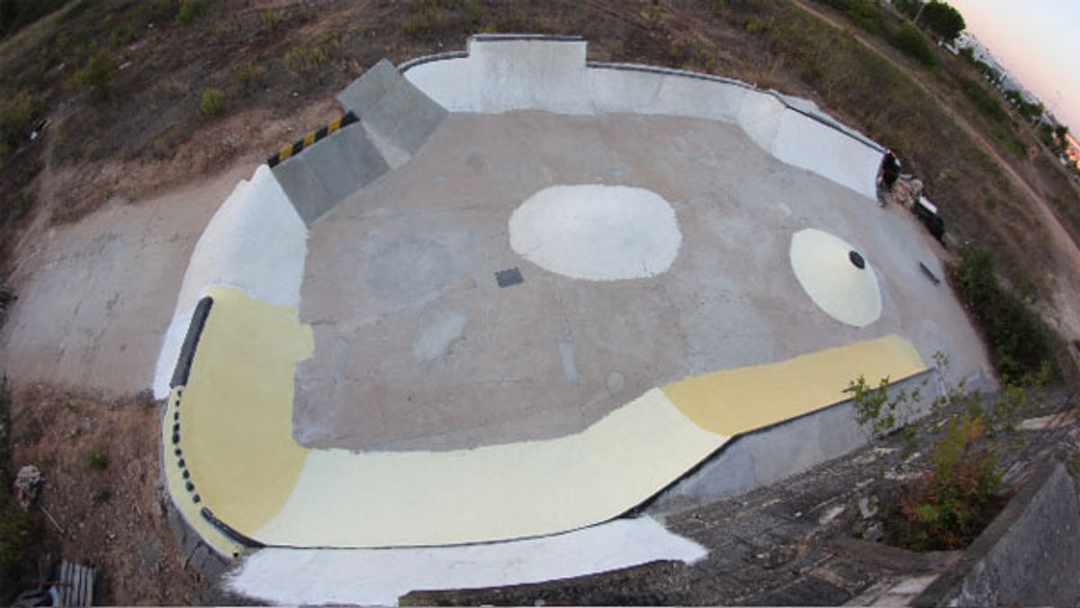 Leiria Brick Factory DIY skatepark